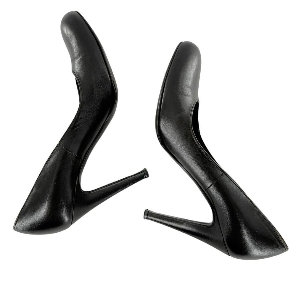 Bally Black Leather Classic High Heel Pump - Picture 6 of 9